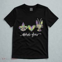 Mardi Gras Logo Heart T-Shirt thumb 5