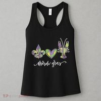 Mardi Gras Logo Heart Women's Tank Top thumb 3