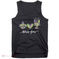 Mardi Gras Logo Heart Tank Top thumb 0