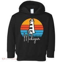 Michigan Great Lakes Lighthouse Beach Town Toddler Hoodie thumb 0