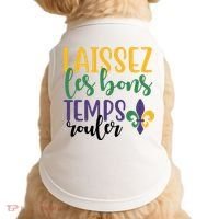 Mardi Gras Laissez Les Bons Temps Rouler Doggie Tank thumb 0