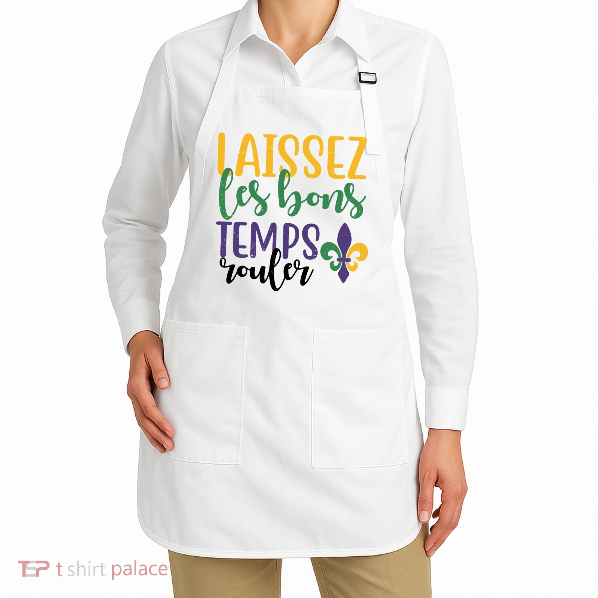 Mardi Gras Laissez Les Bons Temps Rouler Apron