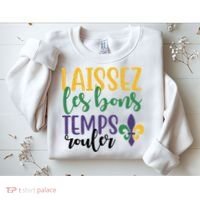 Mardi Gras Laissez Les Bons Temps Rouler Sweatshirt thumb 2