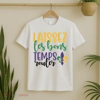 Mardi Gras Laissez Les Bons Temps Rouler T-Shirt thumb 2