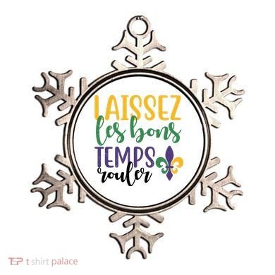 Mardi Gras Laissez Les Bons Temps Rouler Ornament