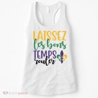 Mardi Gras Laissez Les Bons Temps Rouler Women's Tank Top thumb 0