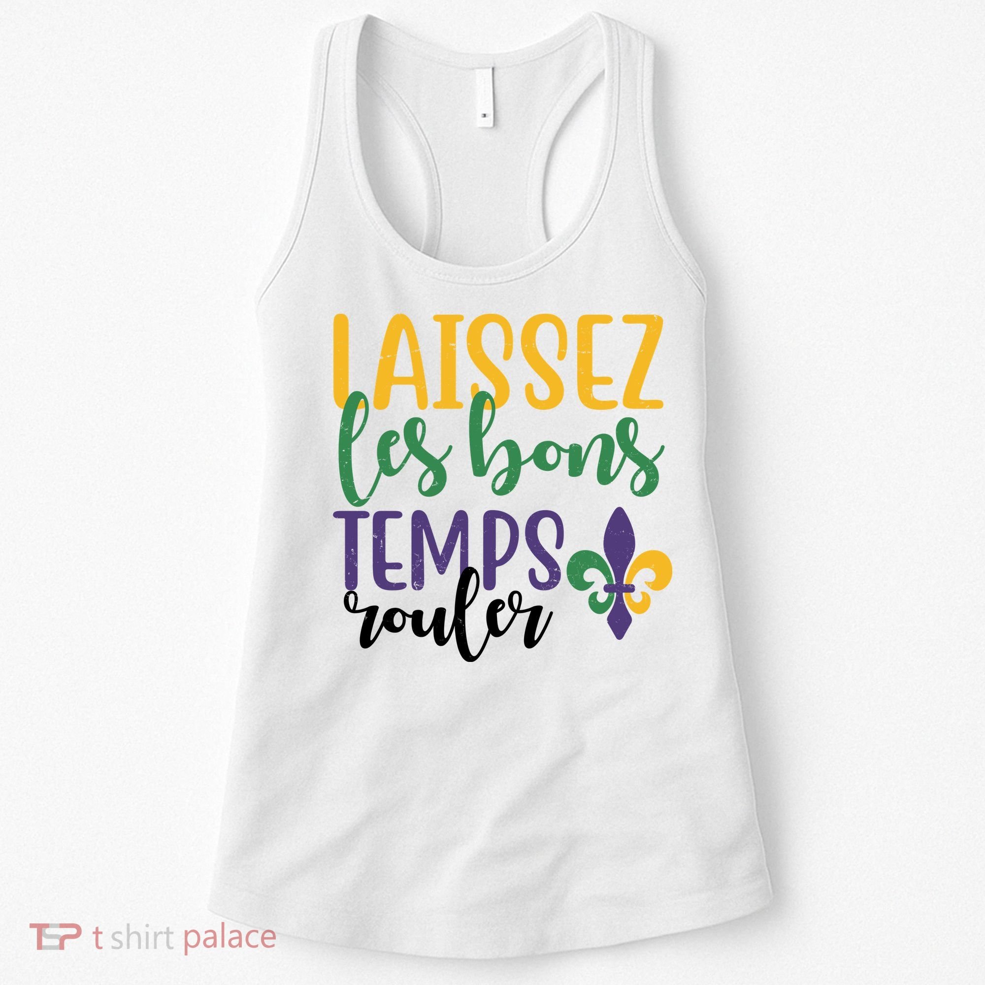 Mardi Gras Laissez Les Bons Temps Rouler Women's Tank Top