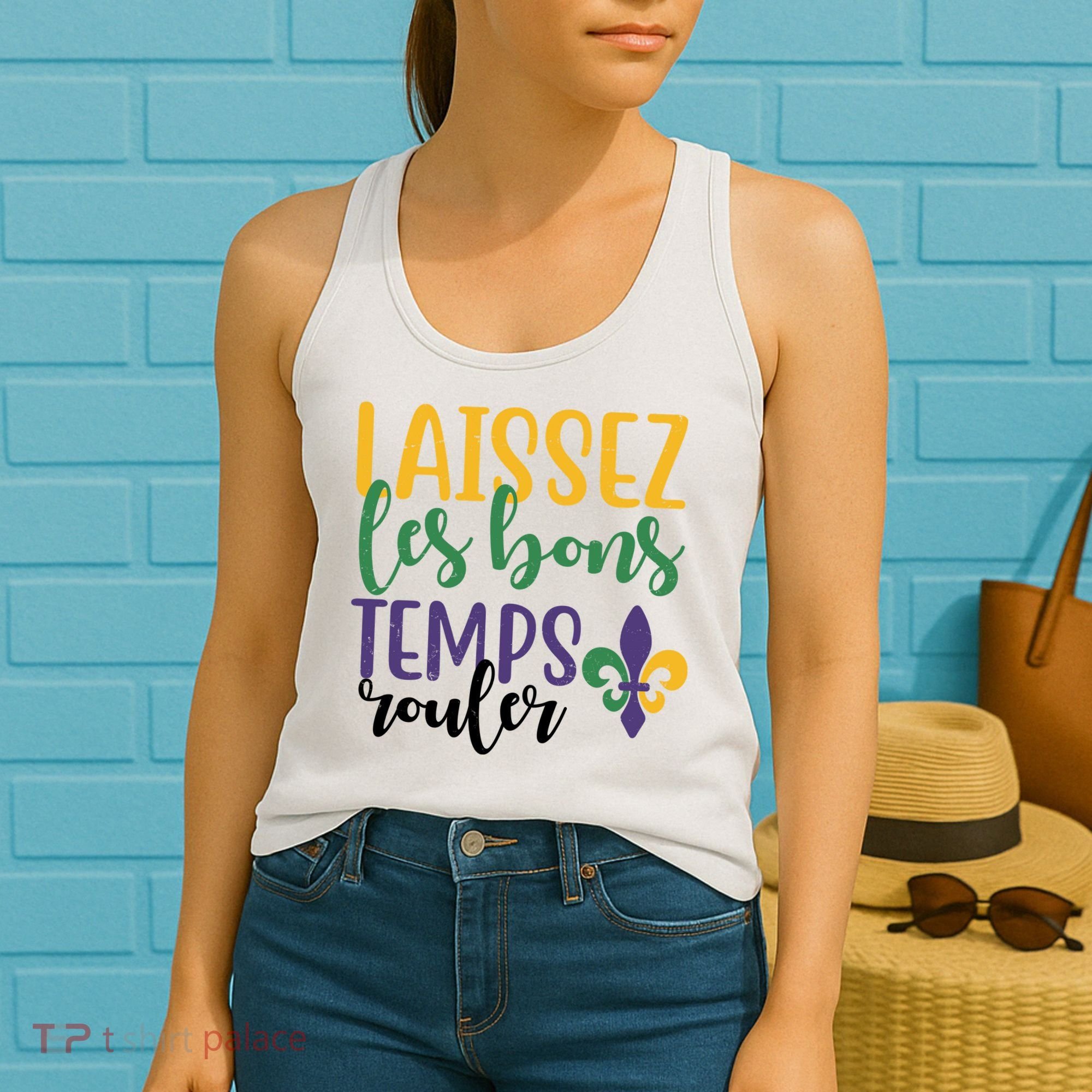 Mardi Gras Laissez Les Bons Temps Rouler Women's Tank Top