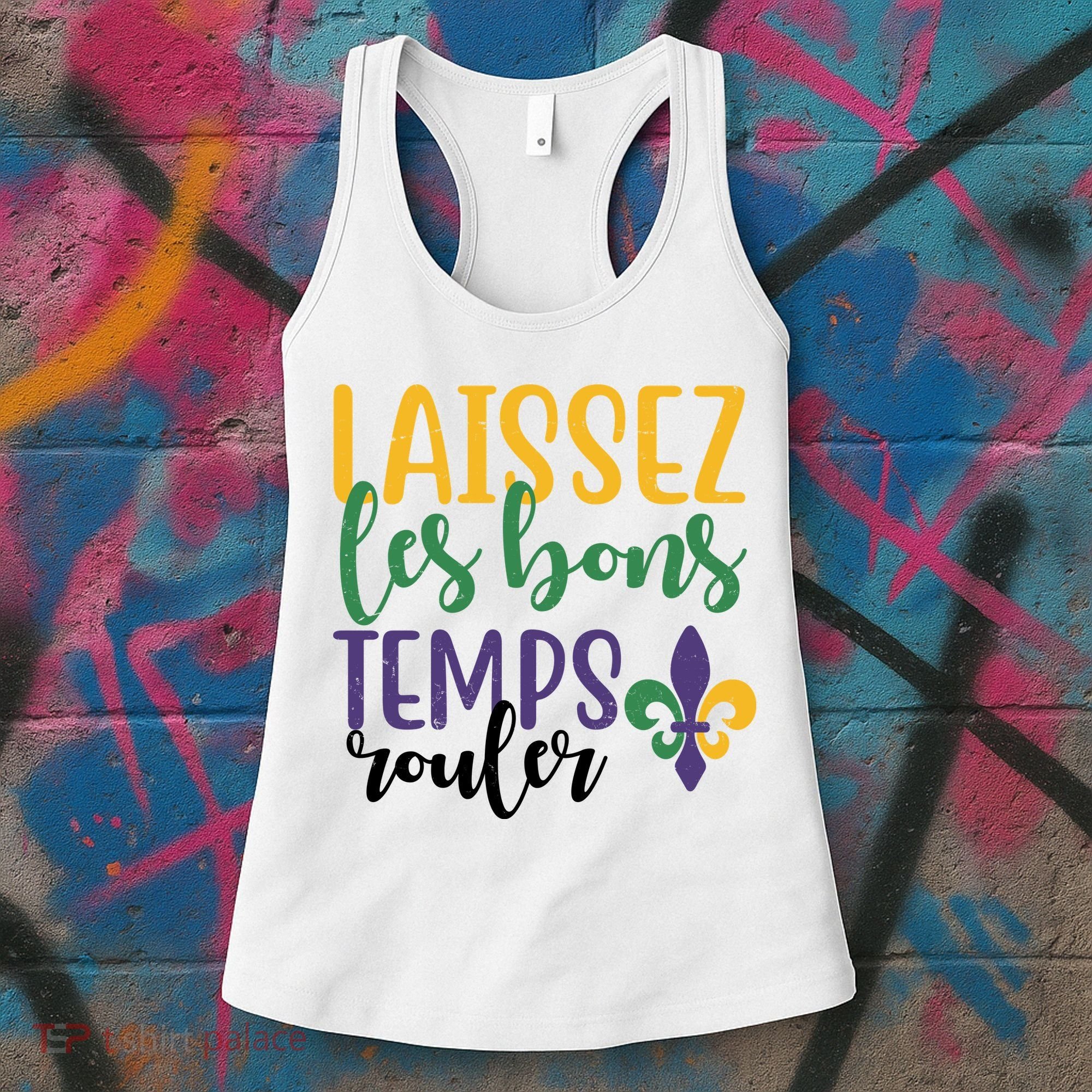 Mardi Gras Laissez Les Bons Temps Rouler Women's Tank Top