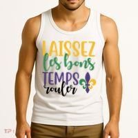 Mardi Gras Laissez Les Bons Temps Rouler Tank Top thumb 3