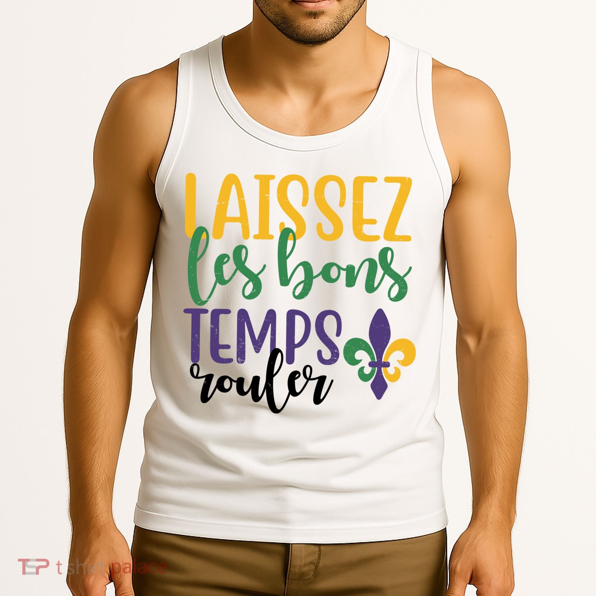 Mardi Gras Laissez Les Bons Temps Rouler Tank Top