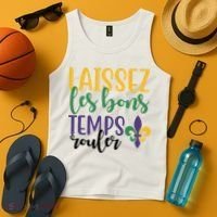 Mardi Gras Laissez Les Bons Temps Rouler Tank Top thumb 4