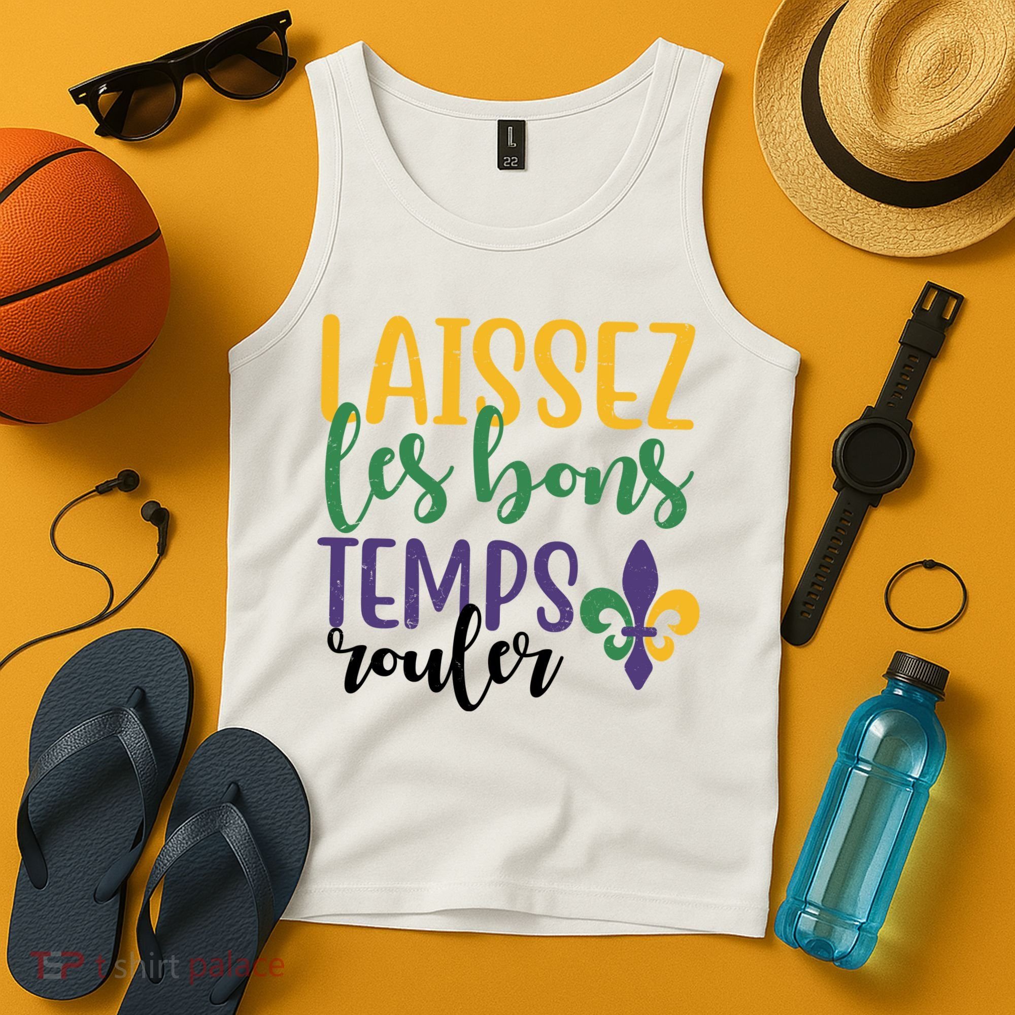 Mardi Gras Laissez Les Bons Temps Rouler Tank Top