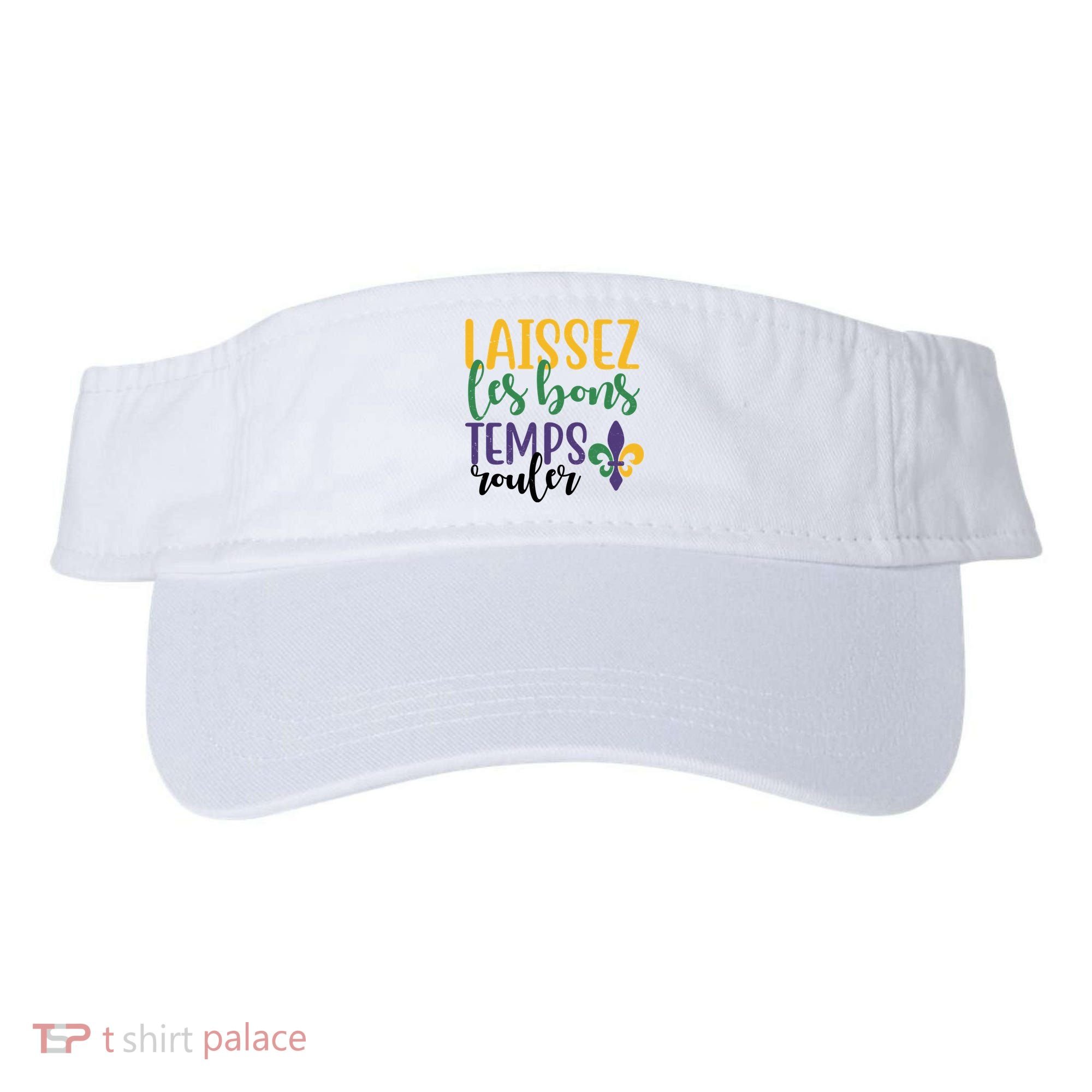 Mardi Gras Laissez Les Bons Temps Rouler Visor