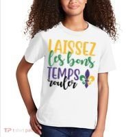 Mardi Gras Laissez Les Bons Temps Rouler Kids T-Shirt thumb 2