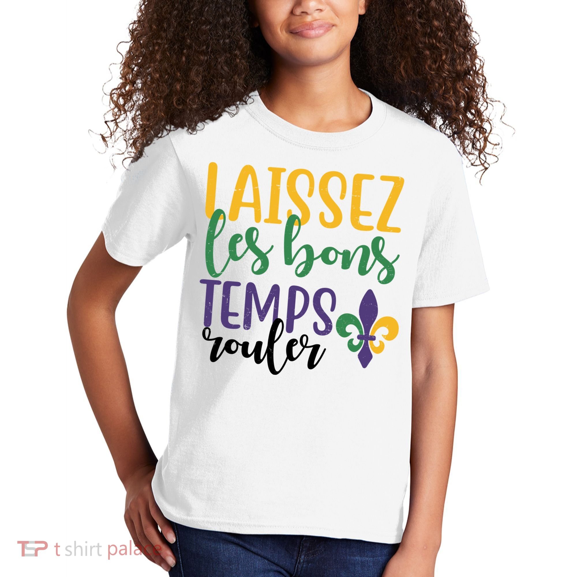 Mardi Gras Laissez Les Bons Temps Rouler Kids T-Shirt