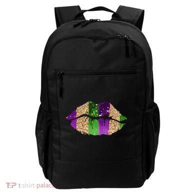 Mardi Gras Lips Celebration Backpack