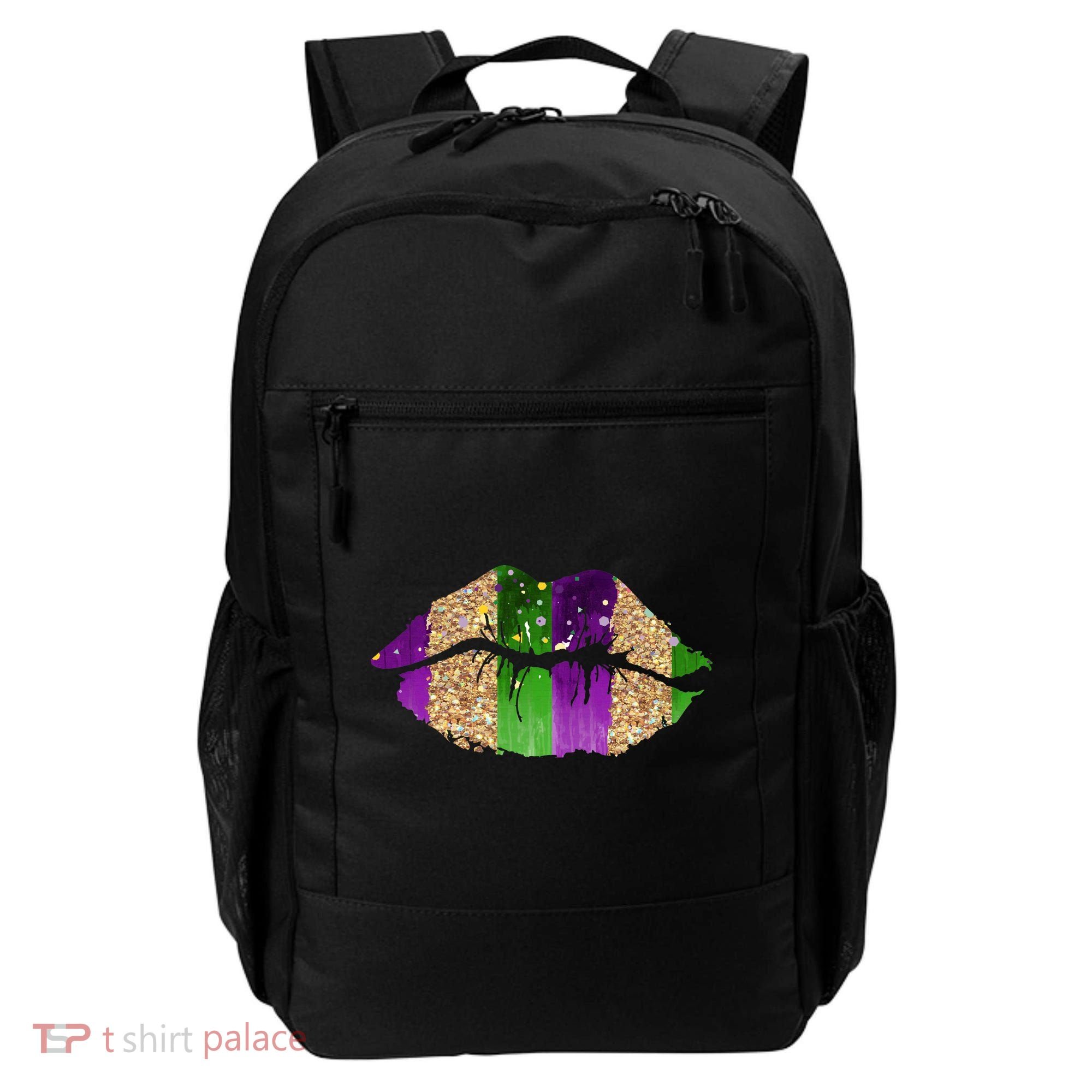 Mardi Gras Lips Celebration Backpack