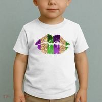 Mardi Gras Lips Celebration Toddler T-Shirt thumb 2