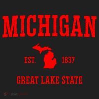 Michigan Great Lake State MI Est 1837 Women's Sweatshirt thumb 2