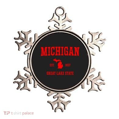 Michigan Great Lake State MI Est 1837 Ornament