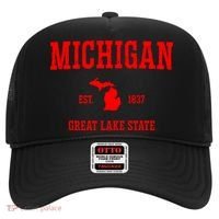 Michigan Great Lake State MI Est 1837 Hat thumb 0