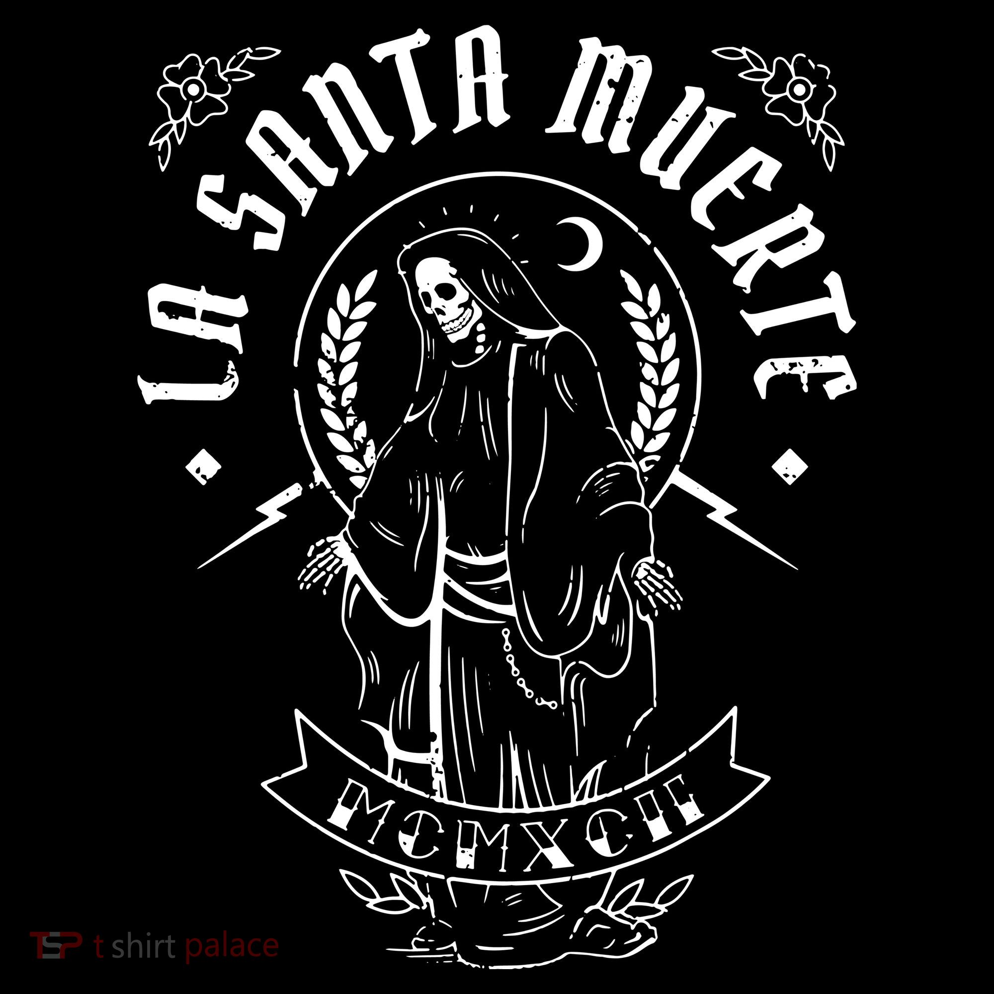Mexican Grim La Santas Muertes Apron