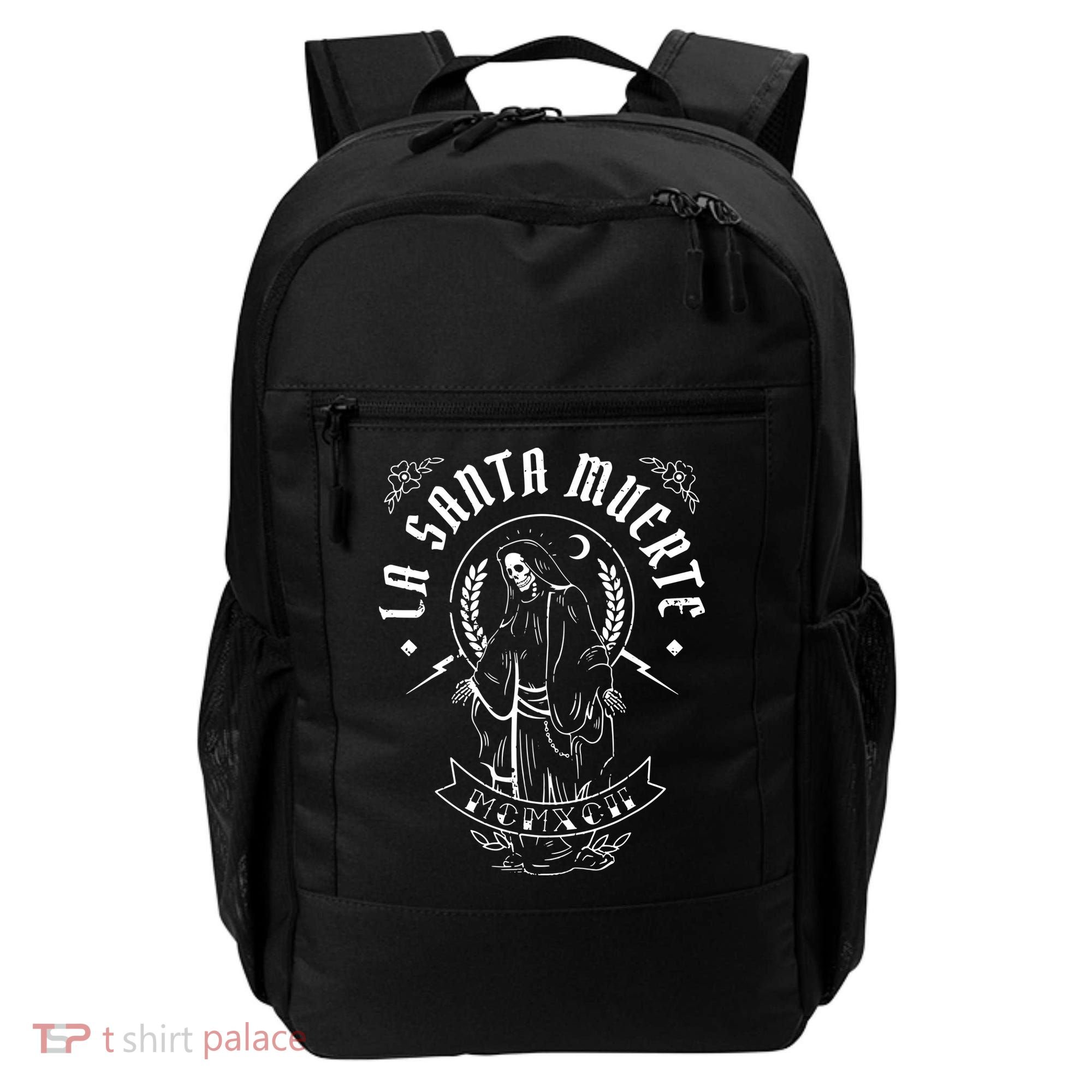 Mexican Grim La Santas Muertes Backpack