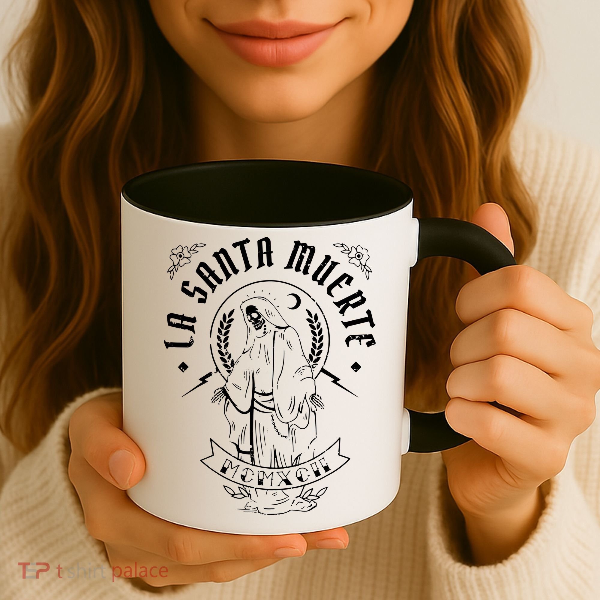 Mexican Grim La Santas Muertes Coffee Mug