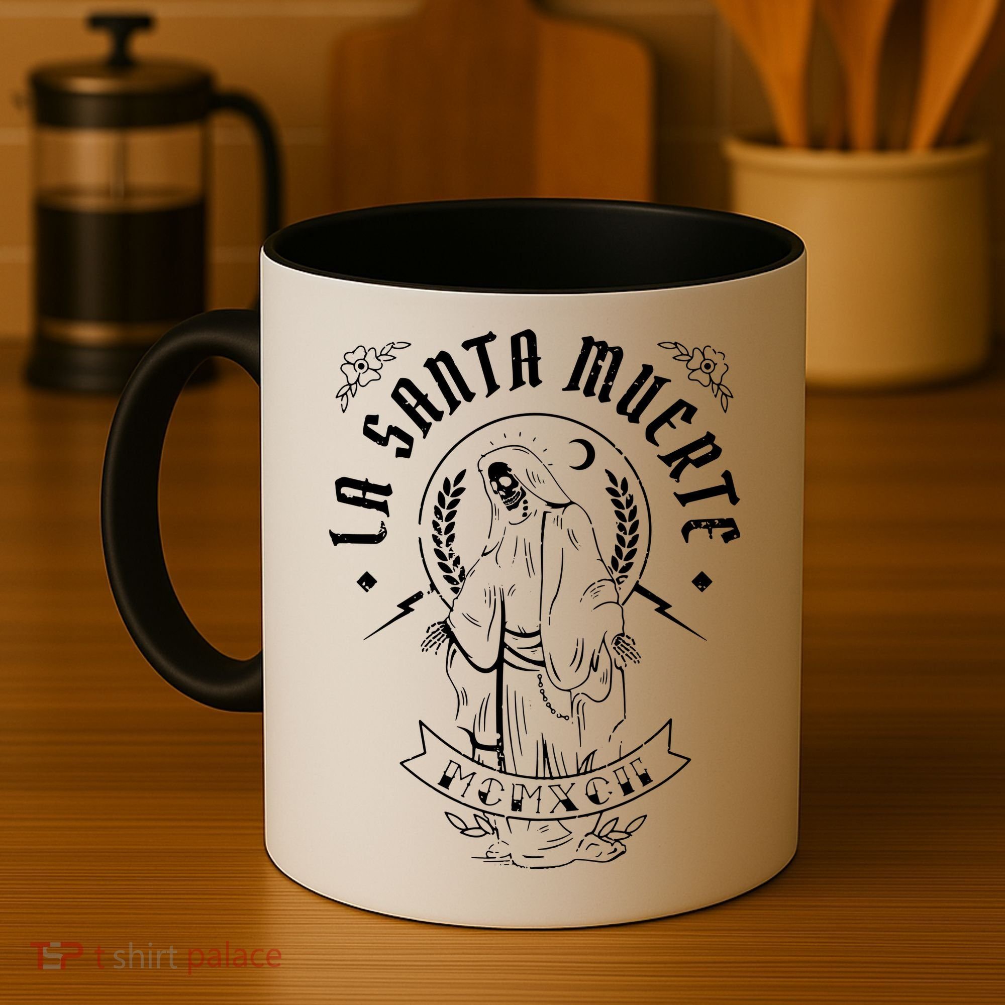 Mexican Grim La Santas Muertes Coffee Mug