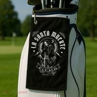 Mexican Grim La Santas Muertes Golf Towel thumb 2