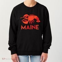 Maine Gift Lobster Stained Glass Lobster Women's Sweatshirt thumb 0