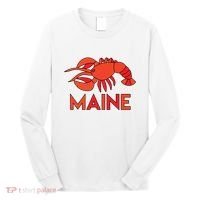 Maine Gift Lobster Stained Glass Lobster Long Sleeve Shirt thumb 0