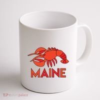 Maine Gift Lobster Stained Glass Lobster Coffee Mug thumb 1