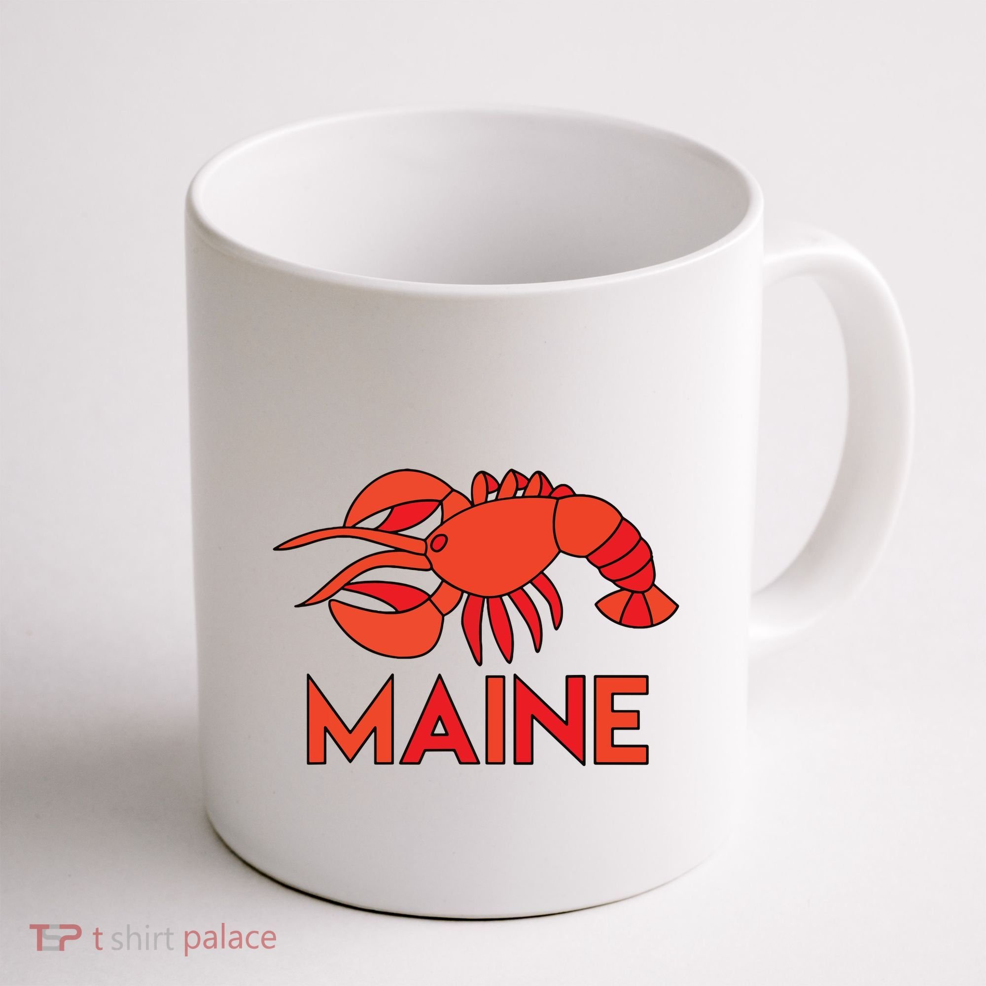 Maine Gift Lobster Stained Glass Lobster Coffee Mug