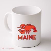 Maine Gift Lobster Stained Glass Lobster Coffee Mug thumb 0