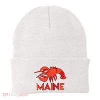 Maine Gift Lobster Stained Glass Lobster Beanie thumb 0