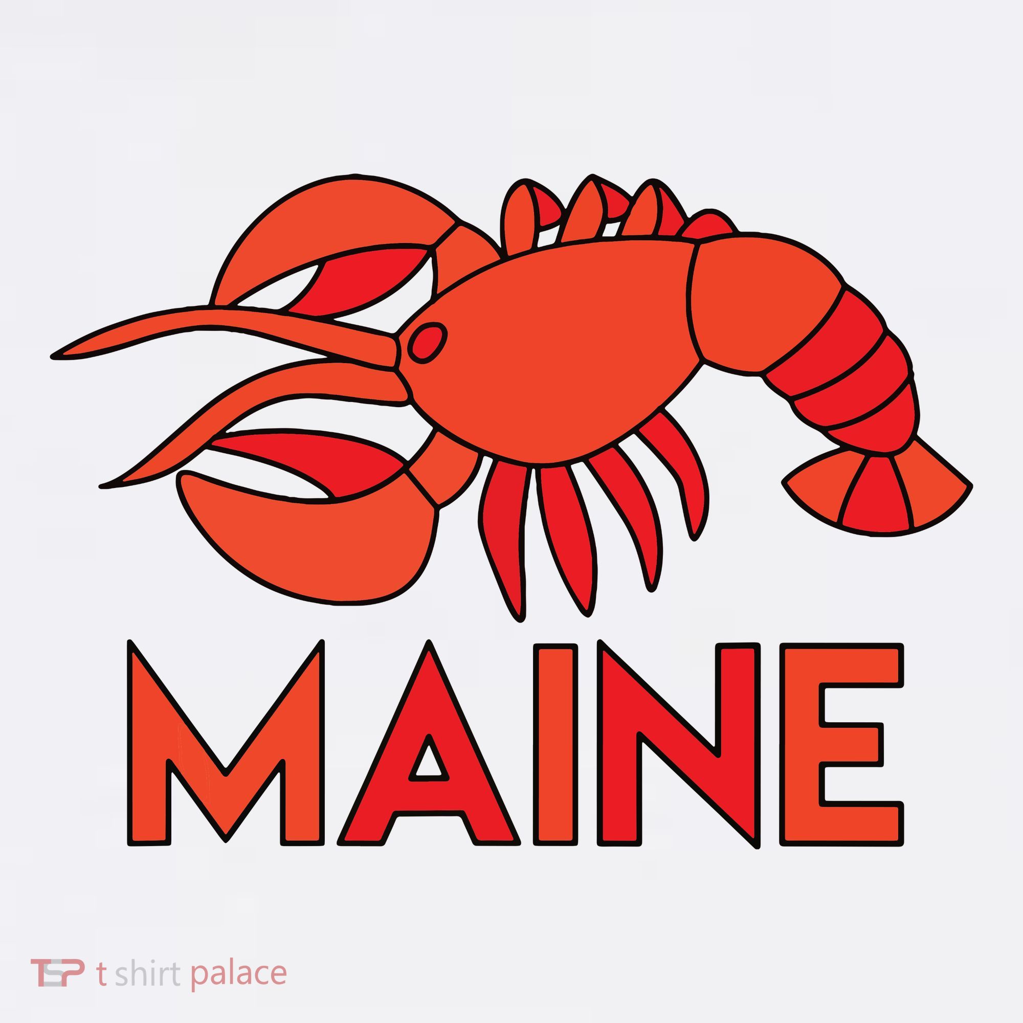 Maine Gift Lobster Stained Glass Lobster Women's Hoodie
