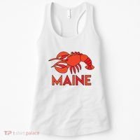 Maine Gift Lobster Stained Glass Lobster Women's Tank Top thumb 0