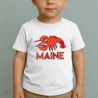 Maine Gift Lobster Stained Glass Lobster Toddler T-Shirt thumb 2