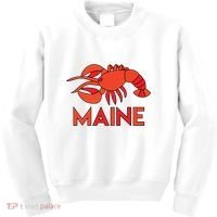 Maine Gift Lobster Stained Glass Lobster Kids Sweatshirt thumb 0