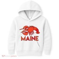 Maine Gift Lobster Stained Glass Lobster Kids Hoodie thumb 0