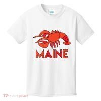 Maine Gift Lobster Stained Glass Lobster Kids T-Shirt thumb 0