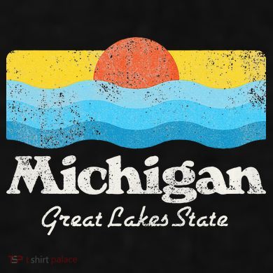 Michigan Great Lakes State Ladies PosiCharge Tri-Blend Wicking Tank