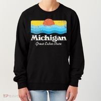 Michigan Great Lakes State Women's Sweatshirt thumb 0
