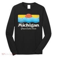 Michigan Great Lakes State Long Sleeve Shirt thumb 0