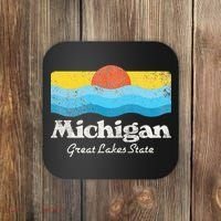 Michigan Great Lakes State Coaster thumb 0