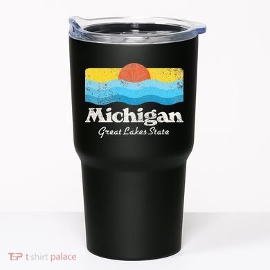 Michigan Great Lakes State Tumbler
