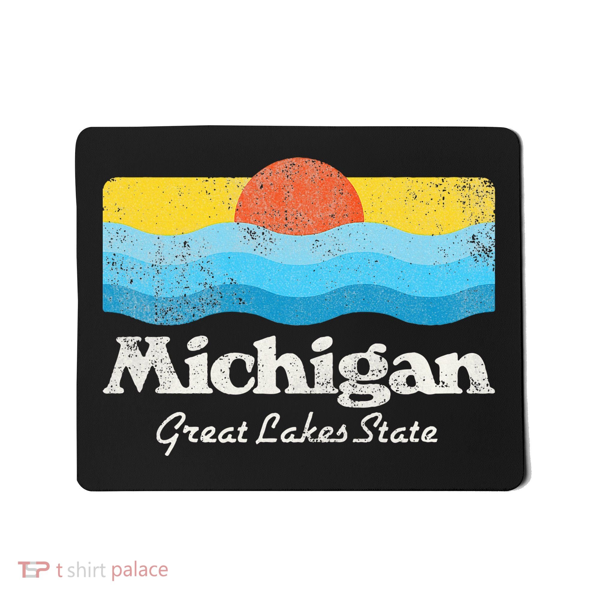 Michigan Great Lakes State Mousepad