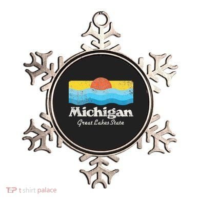 Michigan Great Lakes State Ornament
